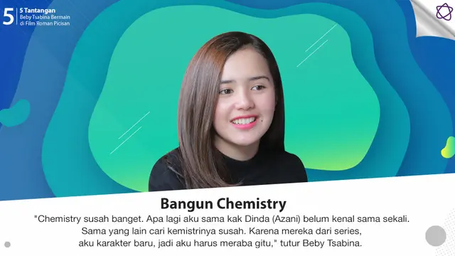 5 Tantangan Beby Tsabina Bermain di Film Roman Picisan.