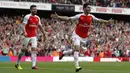 Arsenal merupakan klub terakhir dari Mikel Arteta sebelum dirinya memutuskan untuk pensiun karena cedera kambuhan yang terus menderanya. (AFP/Ian Kington)