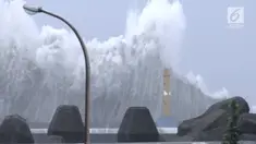 Biro Cuaca Pusat Taiwan mengatakan Topan Nesat diperkirakan akan mendarat di pantai timur Taiwan pada Sabtu malam.