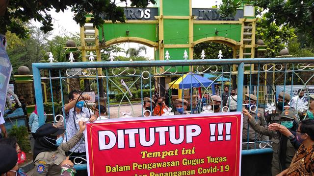 Buntut Video Viral Pesta Kolam Di Tengah Pandemi Hairos Waterpark Ditutup Regional Liputan6 Com