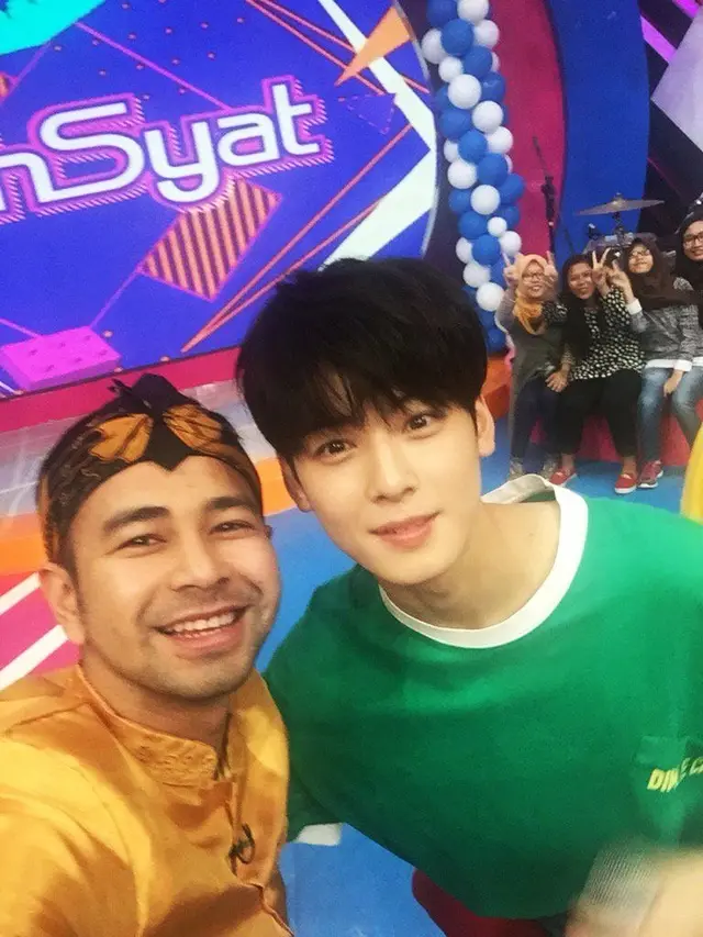 Raffi Ahmad dan Cha Eun Woo