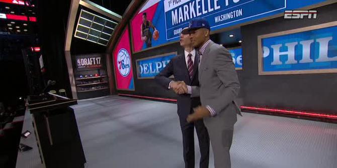 VIDEO: Markelle Fultz Drafted 1st Overall By Philadelphia 76ers