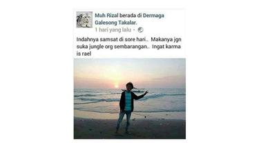 Status Facebook Sok Inggris