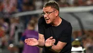 Sementara Timnas Austria makin percaya diri dengan kehadiran pelatih anyar mereka yang baru saja meninggalkan Manchester United, Ralf Rangnick. (AFP/APA/Robert Jaeger)
