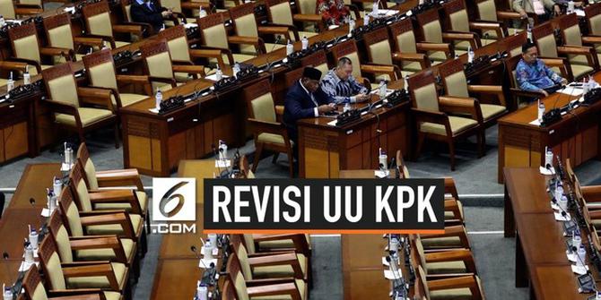 VIDEO: Seluruh Fraksi Partai di DPR Setuju Revisi UU KPK