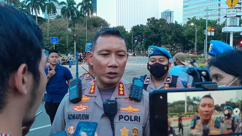 Kapolres Metro Jakarta Pusat Kombes Komarudin