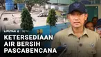 Menko Bidang Infrastruktur dan Pembangunan Kewilayahan, Agus Harimurti Yudhoyono meninjau sistem penyediaan air minum atau SPAM Karang Baru untuk mendukung operasional RSUD Aceh Tamiang, pascabencana banjir bandang.