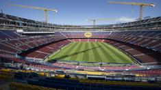 Setelah lama ditutup sejak 2003 lalu, renovasi Camp Nou hampir rampung pada tahun ini. (AFP/Josep Lago)