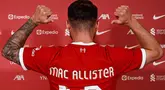 Alexis Mac Allister sah menjadi pemain Liverpool. (Doc Livepool)