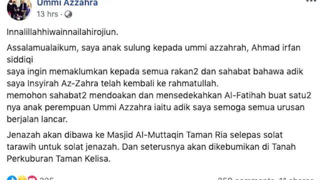 Mahasiswi UUM Alami Kecelakaan Maut Tertabrak Truk
