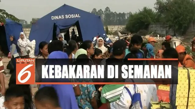 Kebakaran Kampung Bulak, 343 Orang Tinggal di Tenda Pengungsian