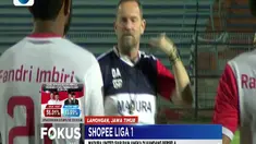 Madura United diharapkan bermain fokus serta mewaspadai tuan rumah yang berbahaya saat main di kandang sendiri.