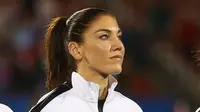 Hope Solo. RONALD MARTINEZ / GETTY IMAGES NORTH AMERICA / AFP