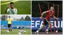 Cristiano Ronaldo dan sejumlah bintang top Eropa mulai menjalani persiapan di kamp latihan jelang Piala Eropa 2016 di Prancis. (AFP)