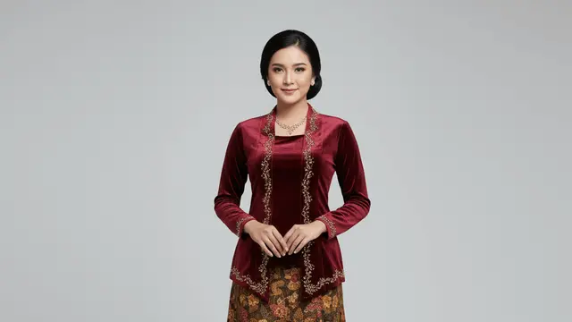 Model Kebaya Brokat dengan Rok Payung by Gemini