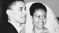 Barack dan Michelle Obama. (Instagram Michelle Obama)