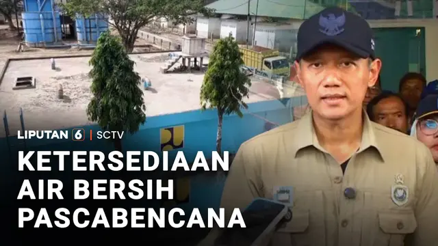 Ketersediaan Air Bersih Pascabencana