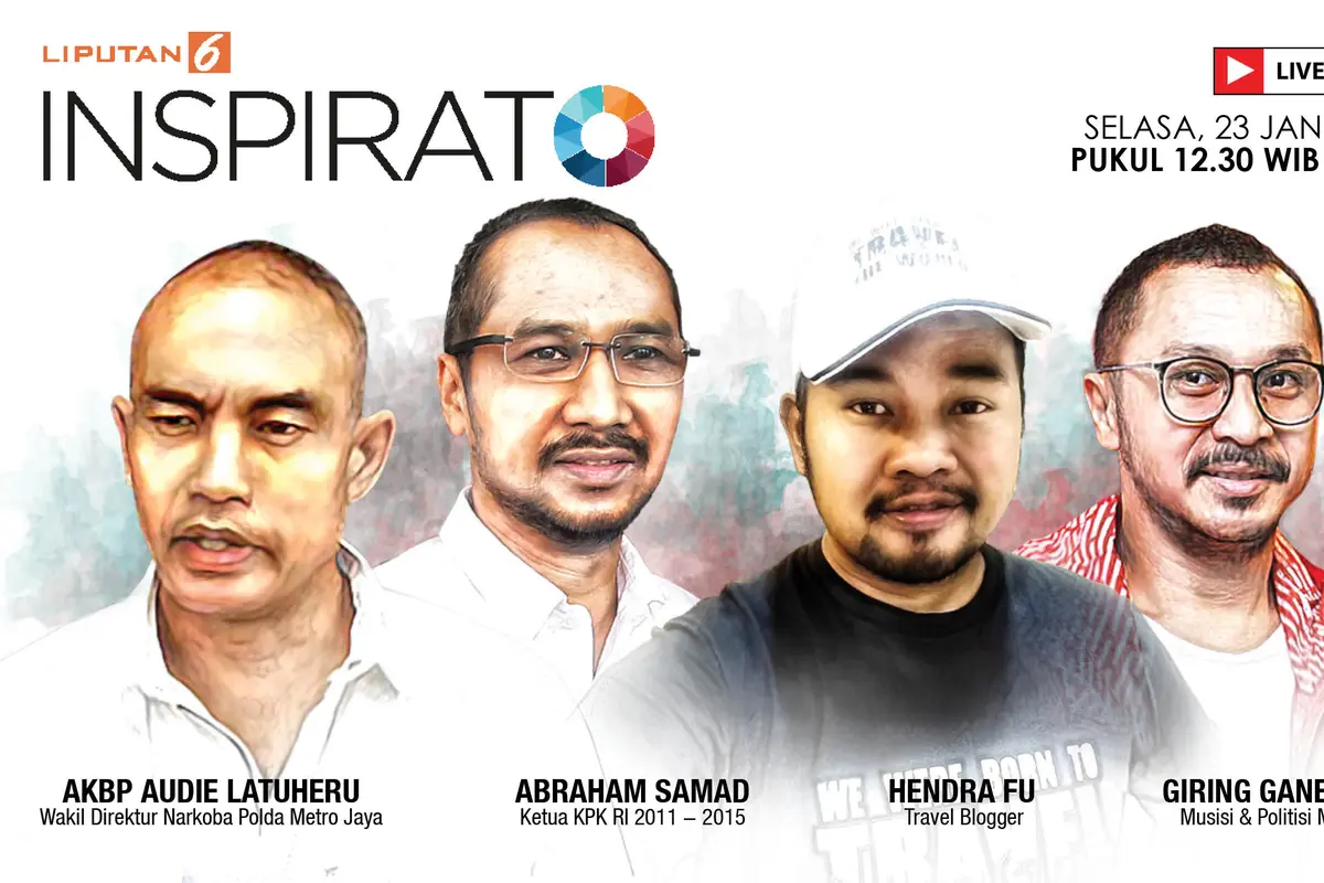 Saksikan Inspirato Bersama 4 Tokoh Inspiratif Indonesia