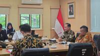 Mulyadi Gerindra temui Menteri LH Hanif (Liputan6.com/istimewa)