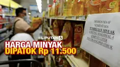 Kementerian Perdagangan mentapkan harga minyak goreng curah Rp 11.500 per liter. Harga ini bakal berlaku serentak mulai 1 Februari 2022.