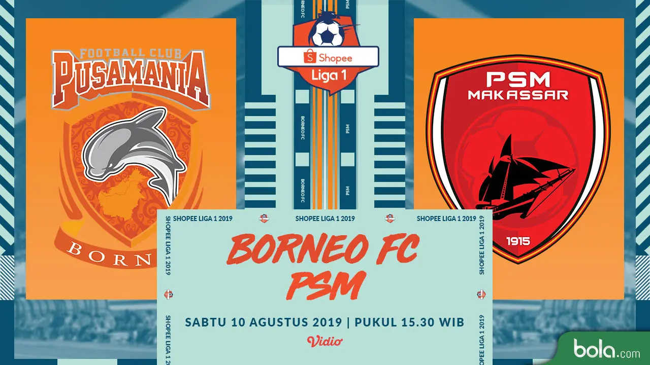 Pusamania Borneo FC Vs PSM Makassar