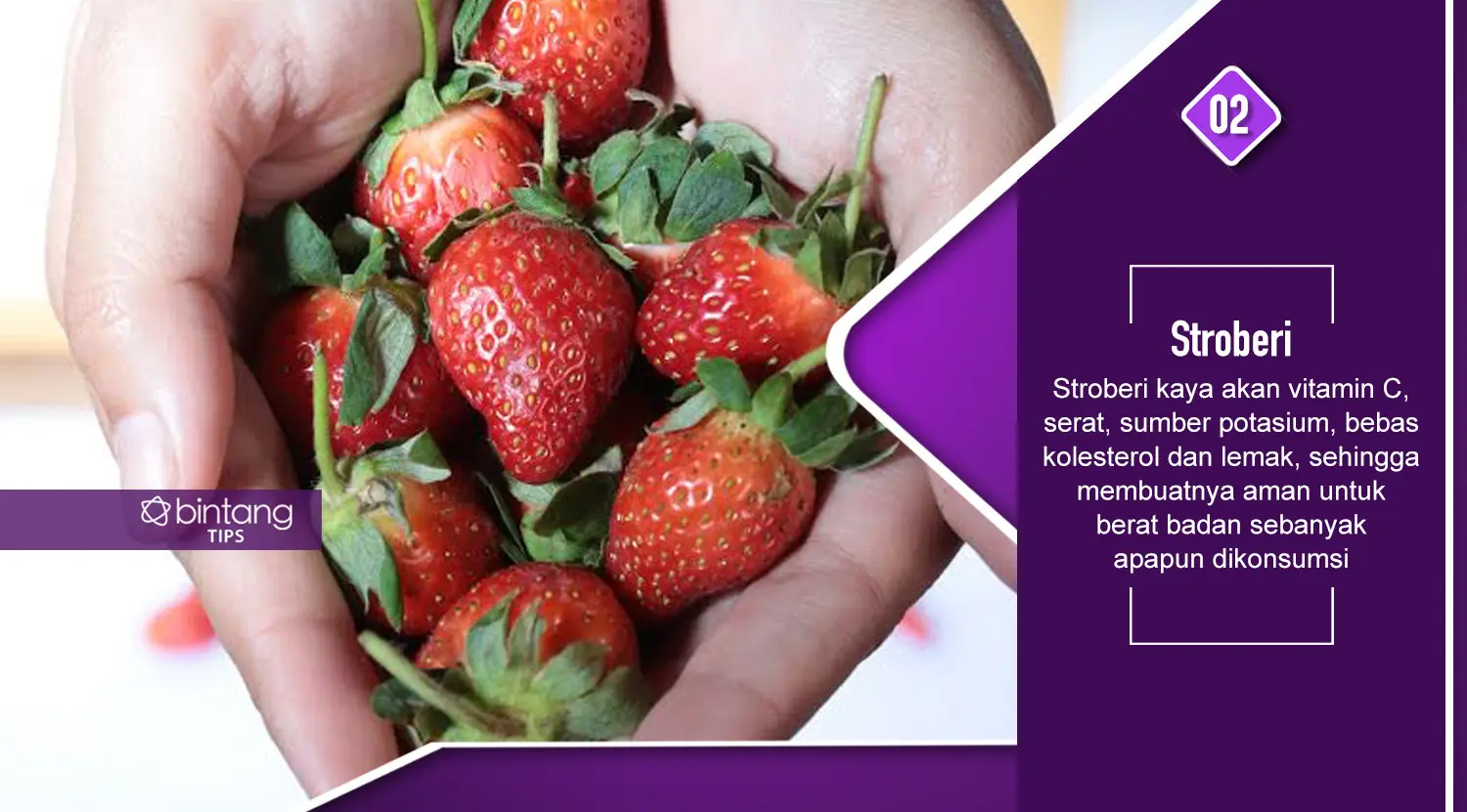 Makanan yang nggak bikin gendut. (Foto: Deki Prayoga, Digital Imaging: M. Iqbal Nurfajri/Bintang.com)