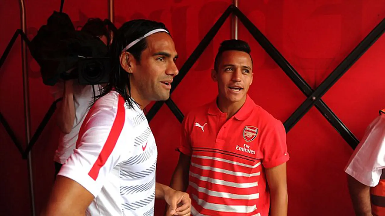 Alexis Sanchez dan Radamel Falcao