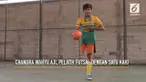 Chandra Wahyu Aji adalah seorang pelatih futsal dengan satu kaki. Walaupun berbeda dengan pelatih futsal yang lain, tidak mengurangi kerja keras ia melatih futsal.
