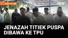 WAPRES GIBRAN RAKABUMING RAKA TURUT MENYOLATKAN JENAZAH TITIEK PUSPA
