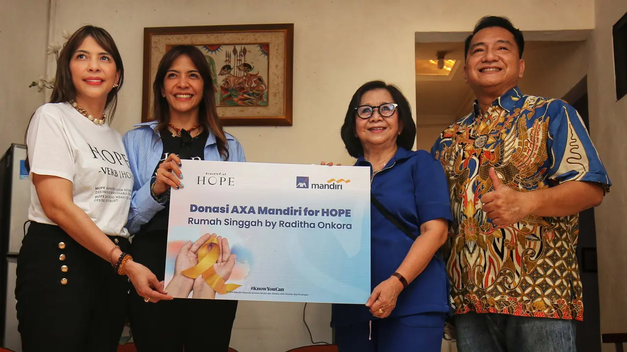 AXA Mandiri Bantu Penyintas Kanker