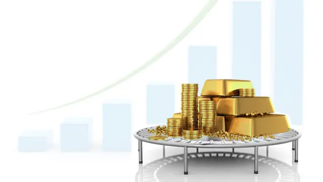 Ilustrasi Harga Emas Naik (4)