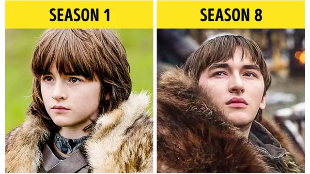 Tengok Perubahan 7 Pemain Game of Thrones Dari Season 1 Hingga Final Season