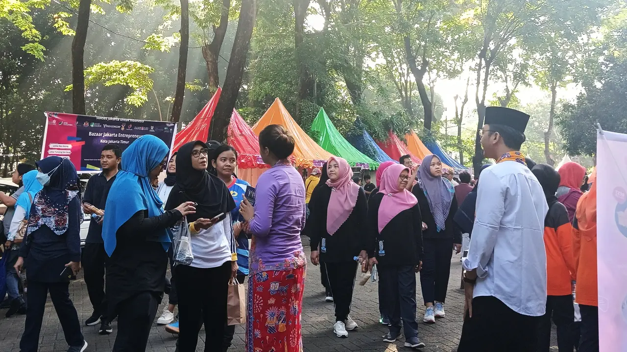 Bazar UMKM di Jakarta Timur (Jaktim).
