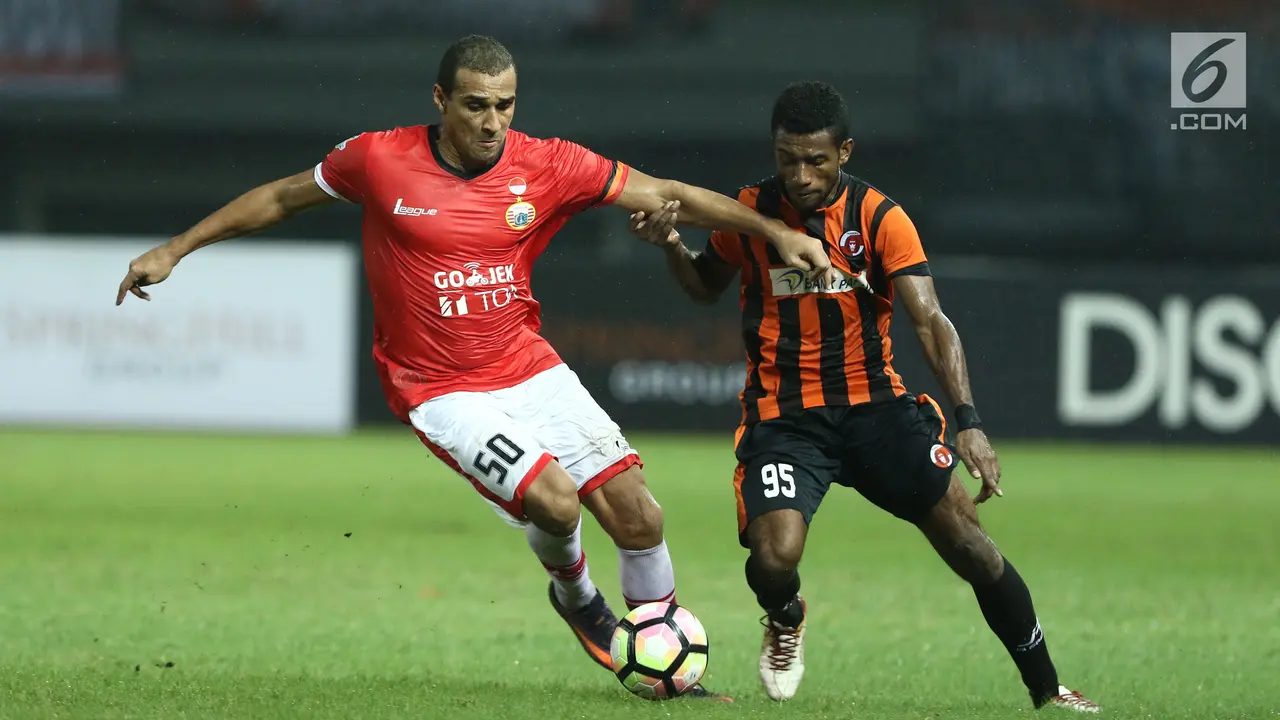 Persija Menang Telak atas Perserui