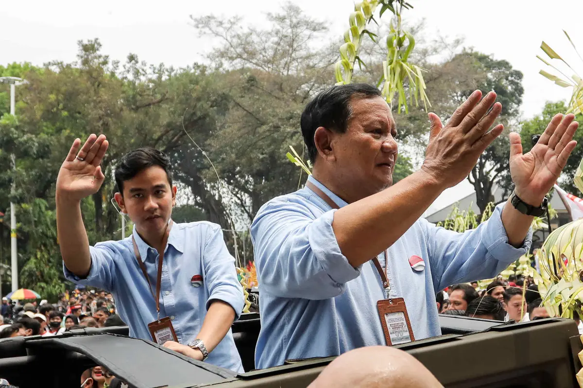 Prabowo-Gibran mendaftar Pilpres 2024