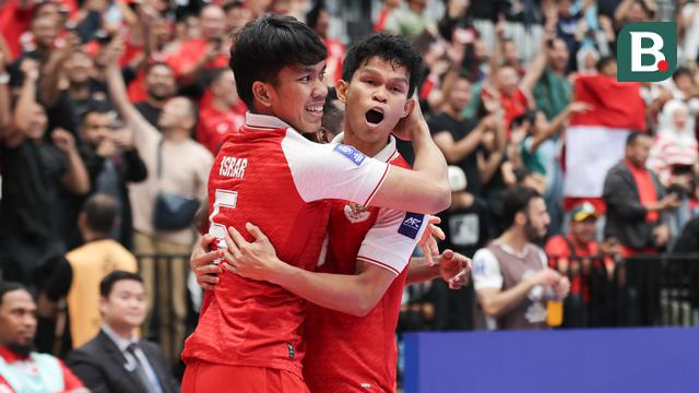 Foto: Berikan Perlawanan hingga Titik Darah Penghabisan, Timnas Futsal Indonesia Tunduk dari Iran Melalui Adu Penalti di Piala Asia