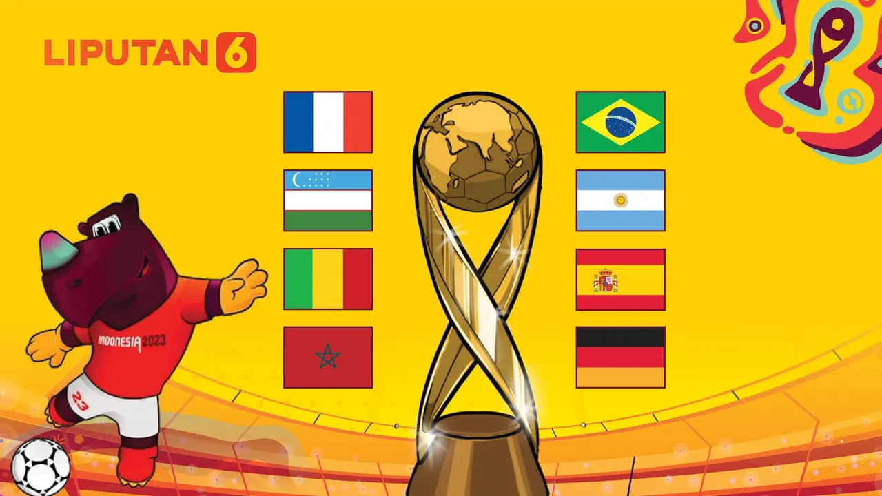 Banner Infografis Perempat Final Piala Dunia U-17 Indonesia 2023