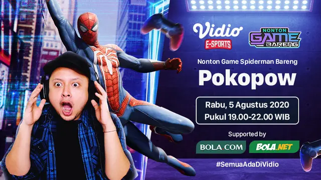 Nonton Game Bareng Pokopow