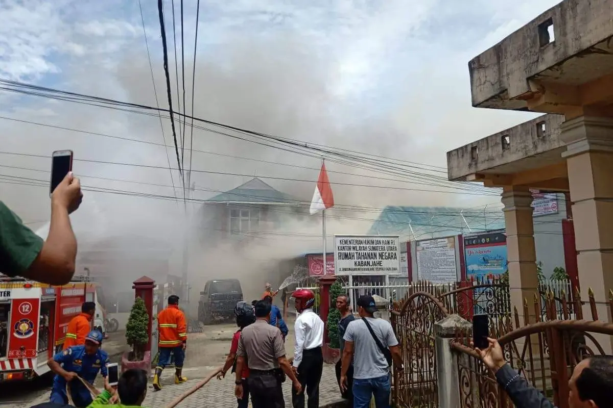 Kerusuhan di Rutan Klas II Kabanjahe
