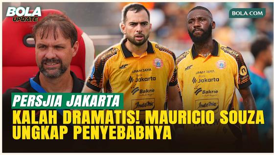 Komentar Mauricio Souza usai Persija Takluk dari Bhayangkara FC: Kartu Merah Ubah Segalanya