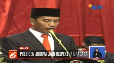 Hari Bhayangkara ke-72 diperingati secara meriah di Istora Senayan, Jakarta. Hadir pula Presiden Joko Widodo (Jokowi) serta Wakil Presiden Jusuf Kalla.