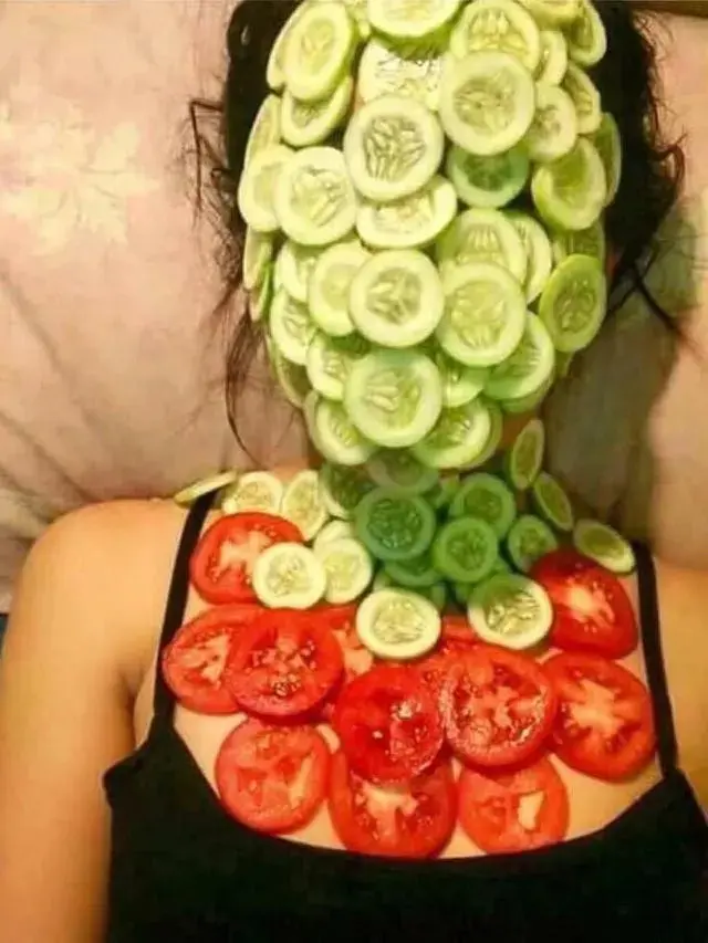 Pengin punya kulit glowing secara instan, 6 potret kocak orang pakai masker wajah bikin tepuk jidat