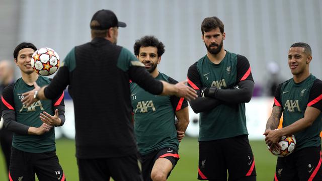 FOTO: Persiapan Terakhir Liverpool Jelang Hadapi Real Madrid di Final Liga Champions