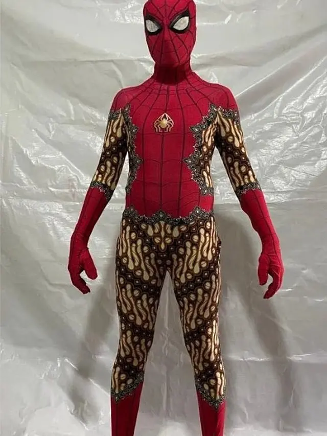 Kostum Spiderman Lokal