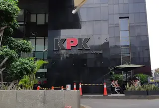 Gedung KPK (Liputan6/Fachrur Rozie)