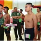 Proses seleksi penerimaan anggota TNI di Kodam VII Wirabuana. (Liputan6.com/Eka Hakim)