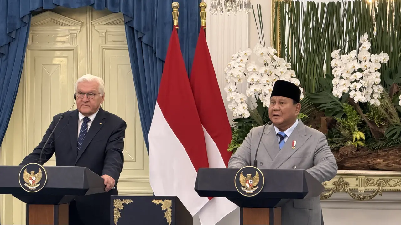 Presiden Prabowo Subianto bertemu Presiden Jerman Steinmeier di Istana