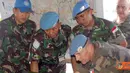 Citizen6, Lebanon: Latihan bersama yang berjuluk “Joint Rate Exercise Forward Command Post” tersebut, berlangsung selama 2 hari (29 - 30 Juli 2011). (Pengirim: Badarudin Bakri)