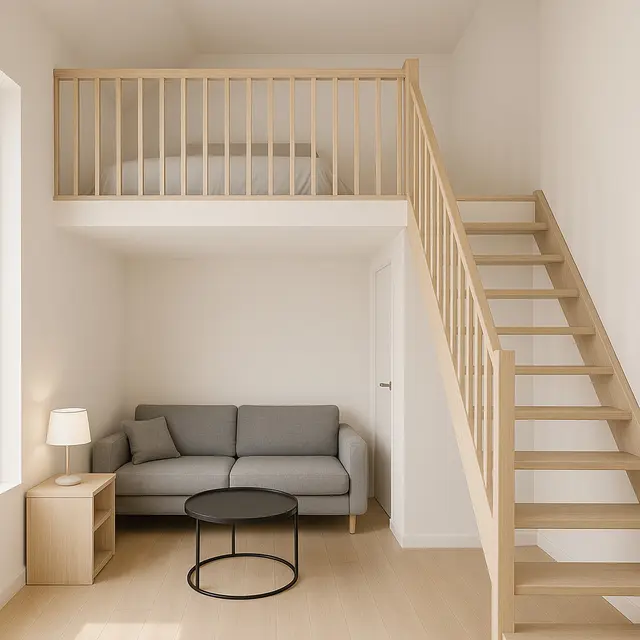 7 Gambar Desain Rumah Type 21 dengan Mezzanine, Solusi Cerdas untuk Ruang Terbatas