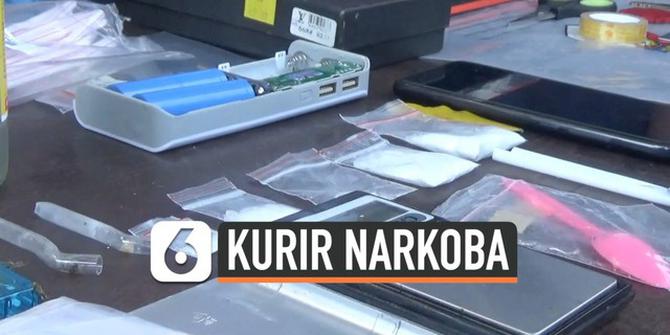 VIDEO: Kurir Narkoba Simpan Sabu-Sabu dalam Power Bank Diringkus